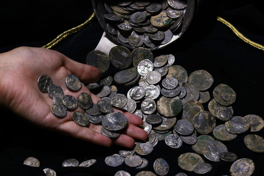 Archeologists believe the coins may have been brought to Aizanoi by a soldier.