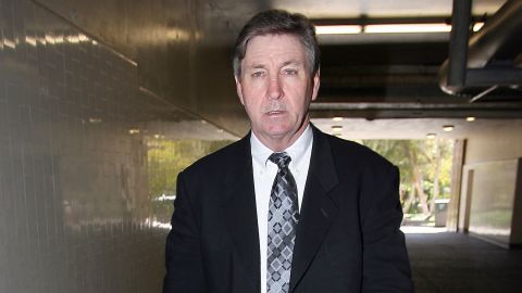 Britney Spears' father, Jamie Spears leaves the Los Angeles County Superior courthouse on March 10, 2008.