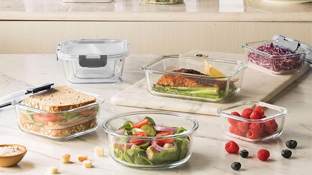 FineDine 24-Piece Superior Glass Food Storage Containers Set