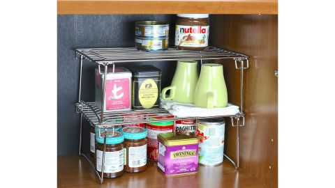 DecoBros Stackable Kitchen Cabinet Organizers, 2-Pack
