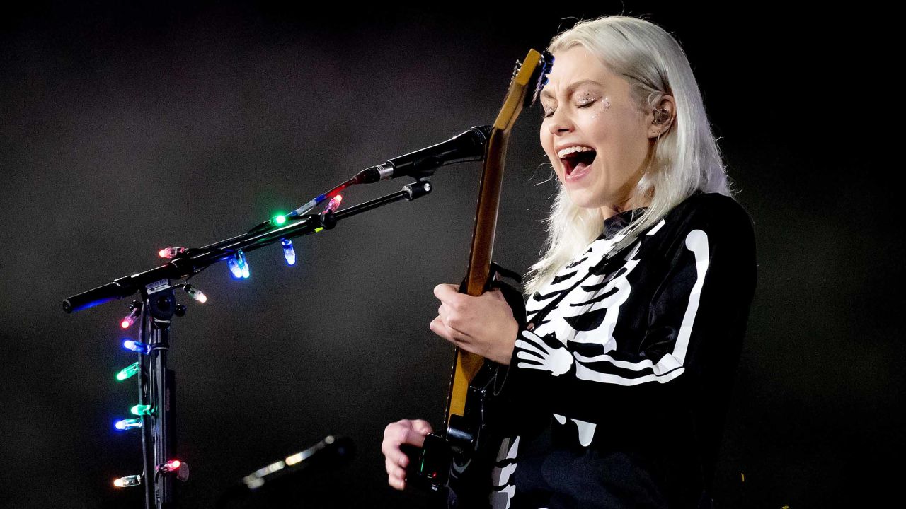 Phoebe Bridgers performs onstage during Day 1 of the Red Rocks Unpaused festival at Red Rocks Amphitheatre in September 2020 in Morrison, Colorado. 