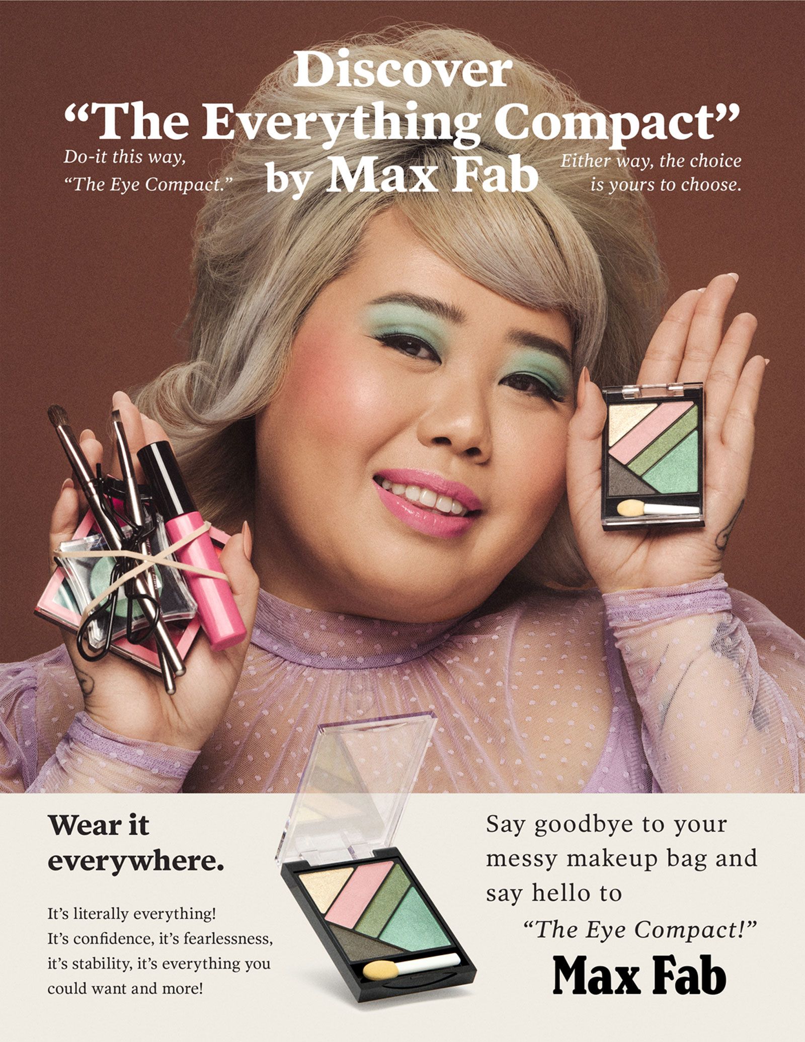 makeup advertisement
