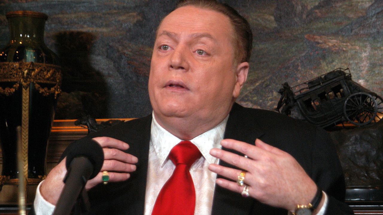 <a href="https://www.cnn.com/2021/02/10/media/larry-flynt-obituary/index.html" target="_blank">Larry Flynt,</a> the Hustler magazine founder and outspoken First Amendment activist who built an adult entertainment empire, died on February 10, his nephew, Jimmy Flynt Jr., told CNN. He was 78.