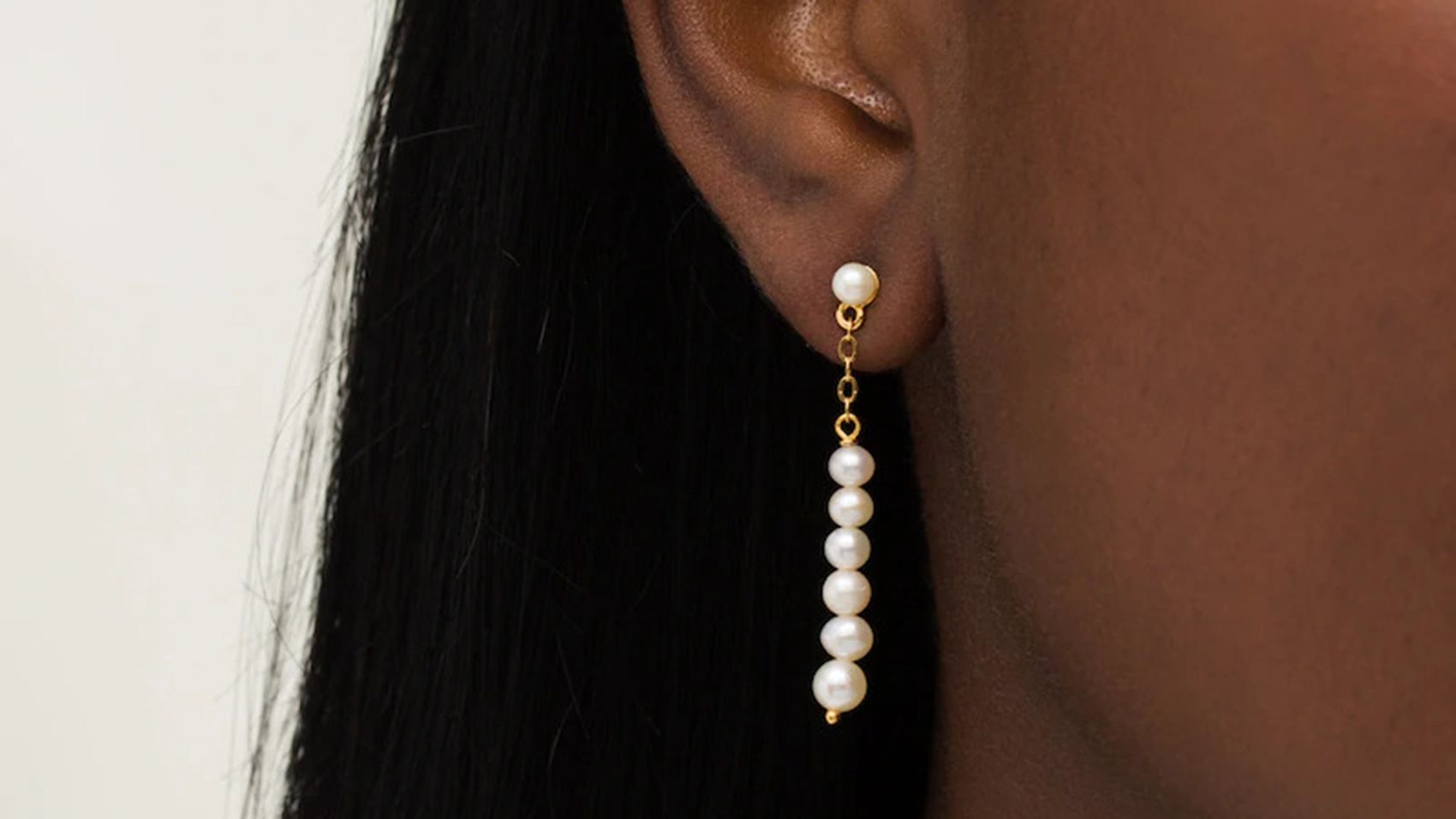 Pearl Dangle Earrings by PAVOI