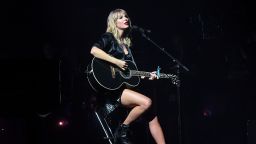 Taylor Swift performs during the "City of Lover" concert at L'Olympia on September 9, 2019 in Paris, France. (Photo by Dave Hogan/ABA/Getty Images)