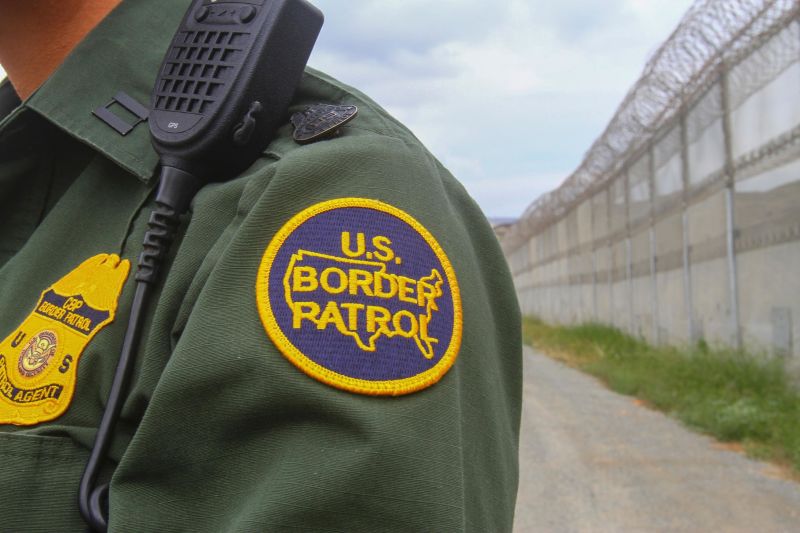 US Border Patrol has encountered 32 large groups along the US