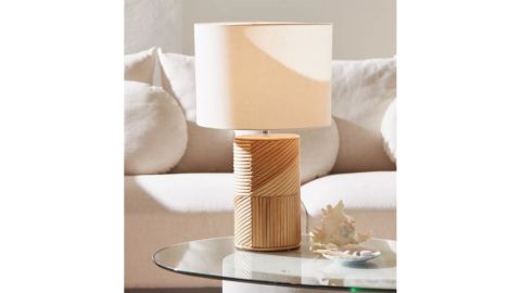 Ria Rattan Table Lamp 