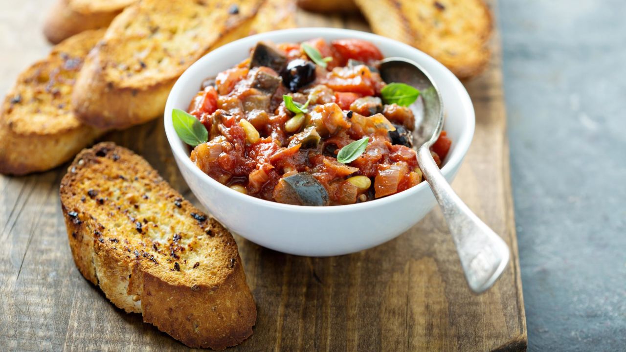 You'll ask for more vegetables when they're in caponata.