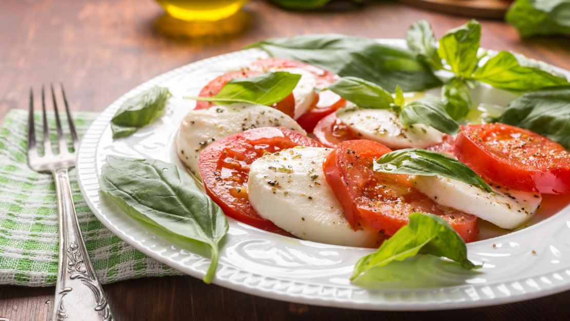 Insalata Caprese is a celebration of fresh simplicity.