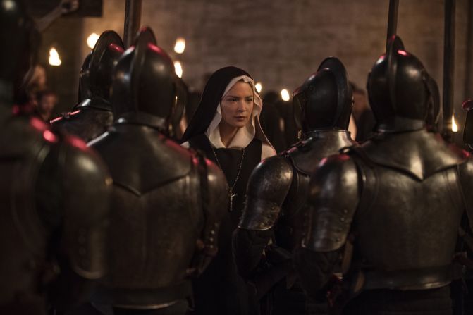 <strong>"Benedetta" (directed by Paul Verhoeven) -- </strong>A Cannes 2020 holdover appearing at the festival this summer, Verhoeven's 17th century drama sees <a href="index.php?page=&url=http%3A%2F%2Fwww.sbs-distribution.fr%2Fdistribution-france-benedetta" target="_blank" target="_blank">Sister Benedetta Carlini</a> roll her sleeves up in plague-beset Tuscany. Starring Virginie Efira (pictured) and Charlotte Rampling, the film is <a href="index.php?page=&url=https%3A%2F%2Fwww.screendaily.com%2Fnews%2Ffirst-image-of-paul-verhoevens-newly-titled-nun-drama-benedetta%2F5132075.article" target="_blank" target="_blank">based on Judith C. Brown's 1986 non-fiction book</a> "Immodest Acts -- The Life of a Lesbian Nun in Renaissance Italy," but we're not expecting "Showgirls" in a habit. 