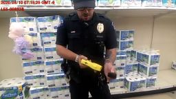 Title: Former APD Officer Rosen Use of Force Incident
Duration:
Description: Body camera footage from a use of force incident involving Former APD Officer Robert Rosen on August 10, 2020, at the King Soopers located at 6412 S. Parker Rd in Aurora, CO.
WARNING: Some viewers may find this footage disturbing. Viewer discretion is advised.
More information about the incident can be found here:
Upload Date: 212021-02-11 12:00 AM
Uploader: YouTube/Aurora Police
Tags: #Aurora Police Department, #Officer Robert Rosen
