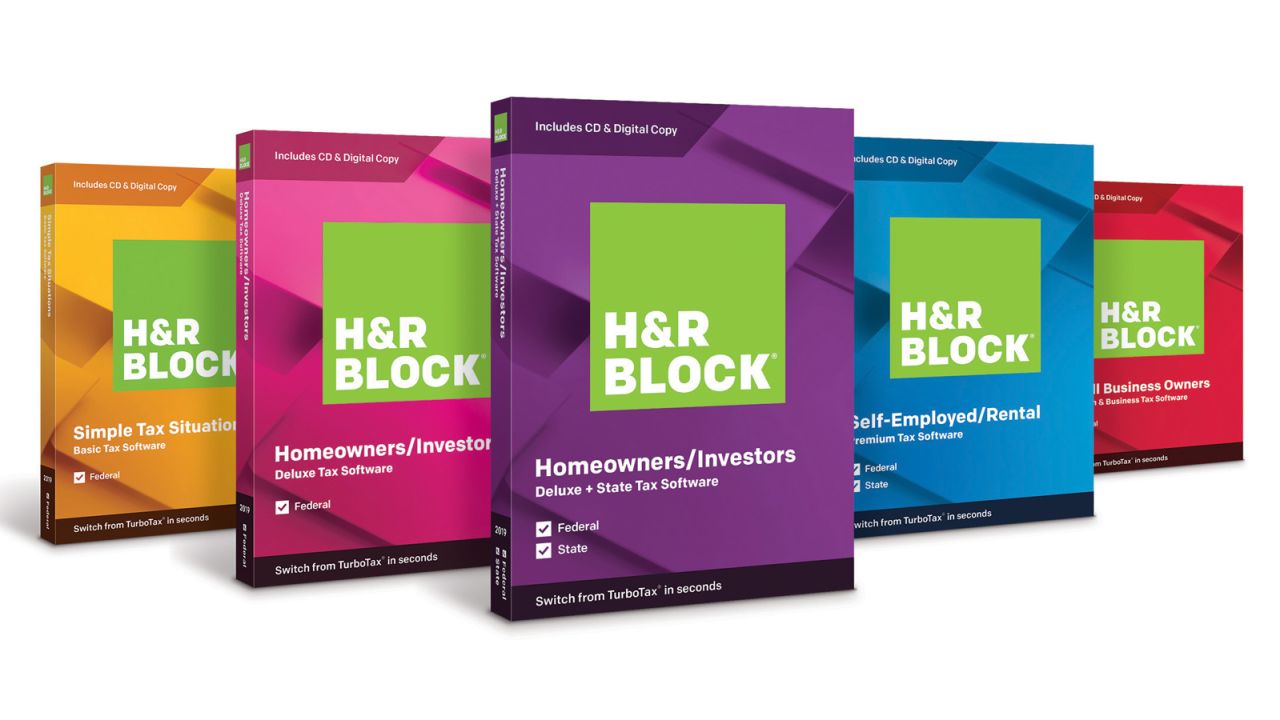 underscored hr block tax software editions 2021