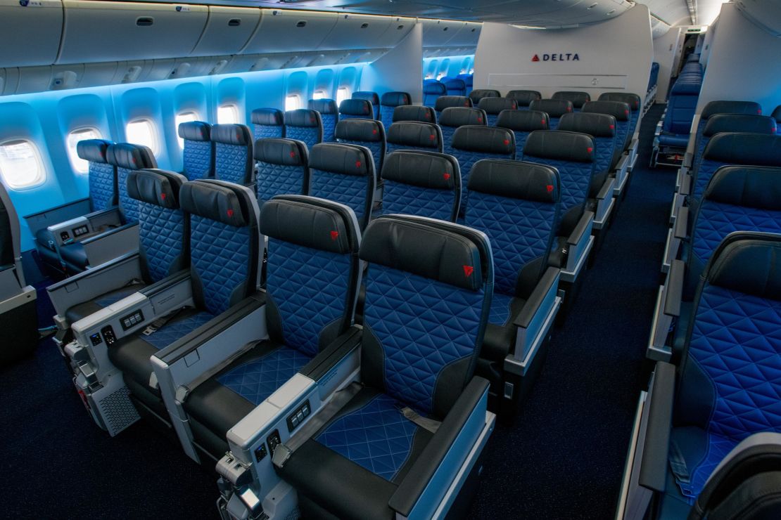 More legroom is a key benefit of premium economy seats.