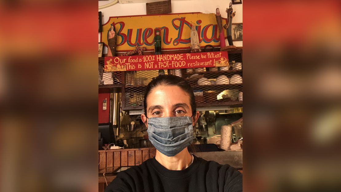 Maribel Araujo, one of the owners of Caracas.
