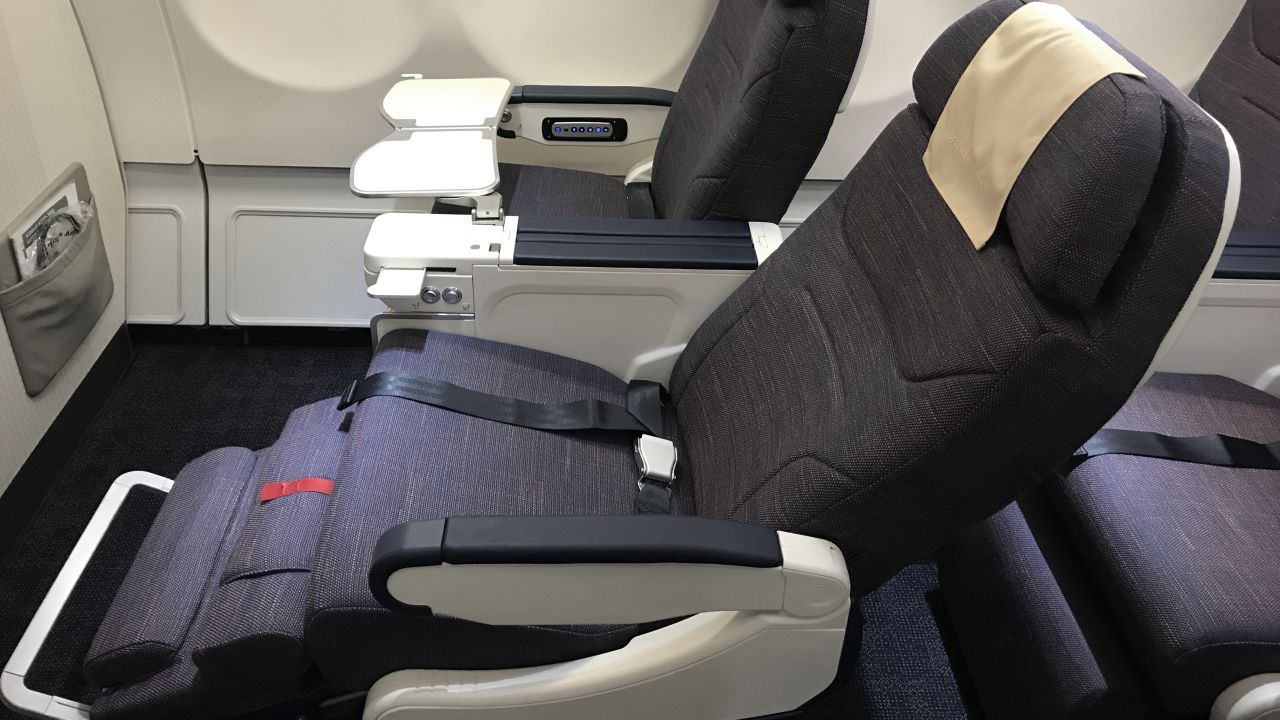 Premium economy, as here on Philippine Airlines, is a fair bit more spacious than economy