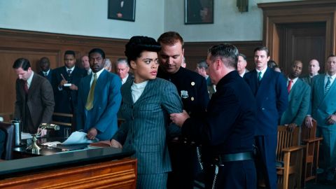 Andra Day (center) in 'The United States vs. BIllie Holiday' (Takashi Seida).