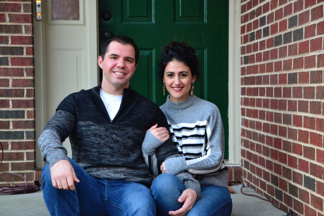 Kyle and Natalie LaVallee were outbid several times before purchasing their home in Fayetteville, North Carolina.