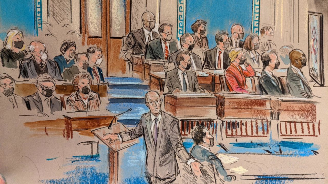 Inside the Senate: Sketches of lawmakers during Day 4 of the ...