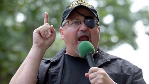 Stewart Rhodes served in the Army and seeks other veterans to bolster the ranks of the Oath Keepers. 