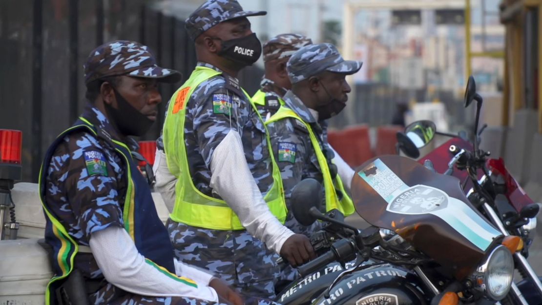 Nigerian Police Arrest Protesters At Lekki Shooting Site Cnn