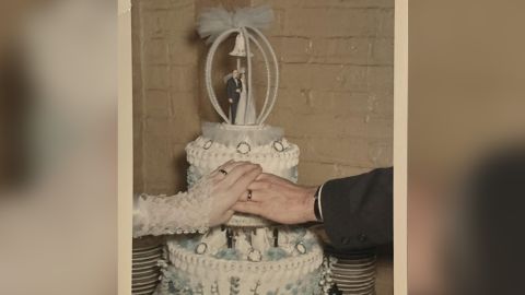 Robert and Karen Autenrieth on their wedding day on April 16, 1966.