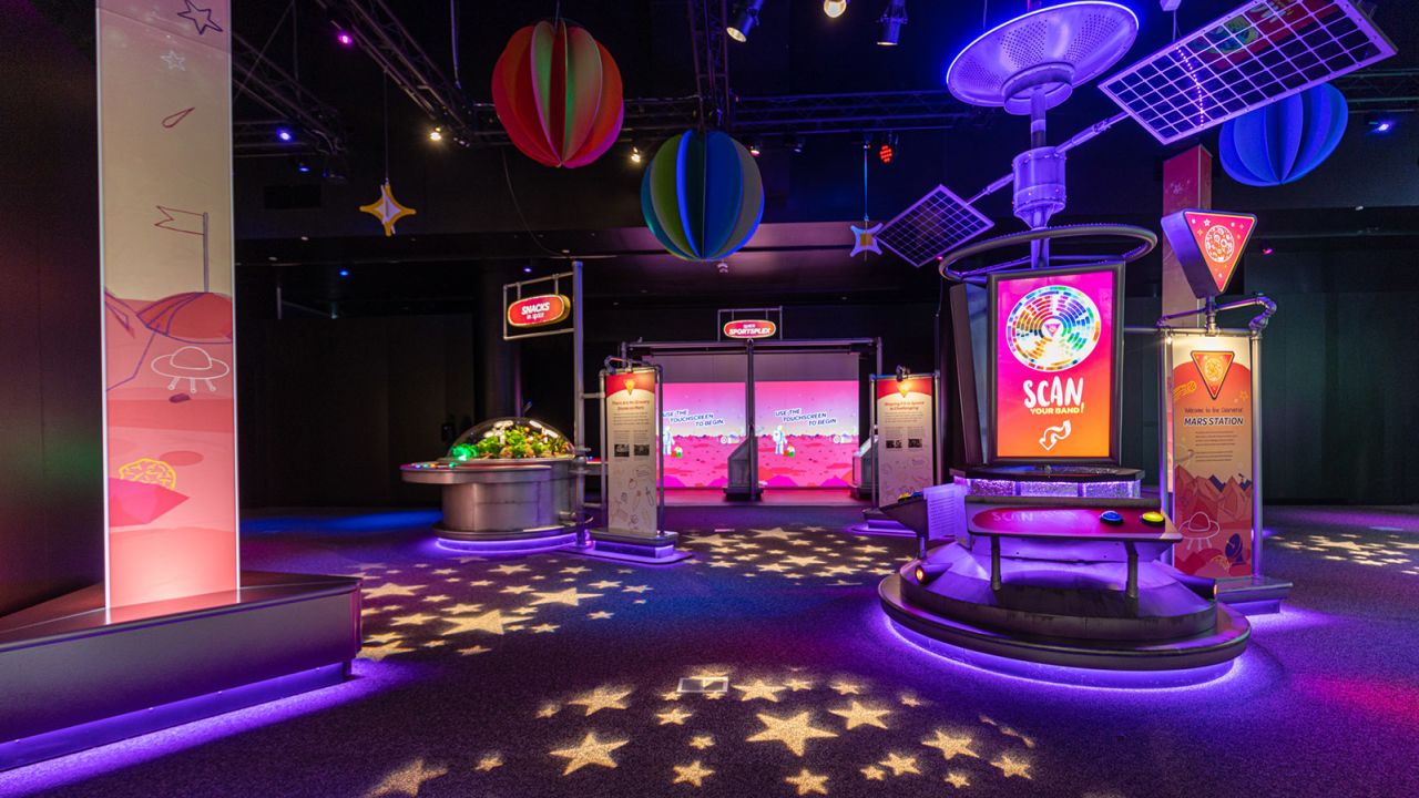 "Crayola IDEAworks: The Creativity Exhibition" is the newest installation at The Franklin Institute. It debuted on Saturday, February 13, 2021.