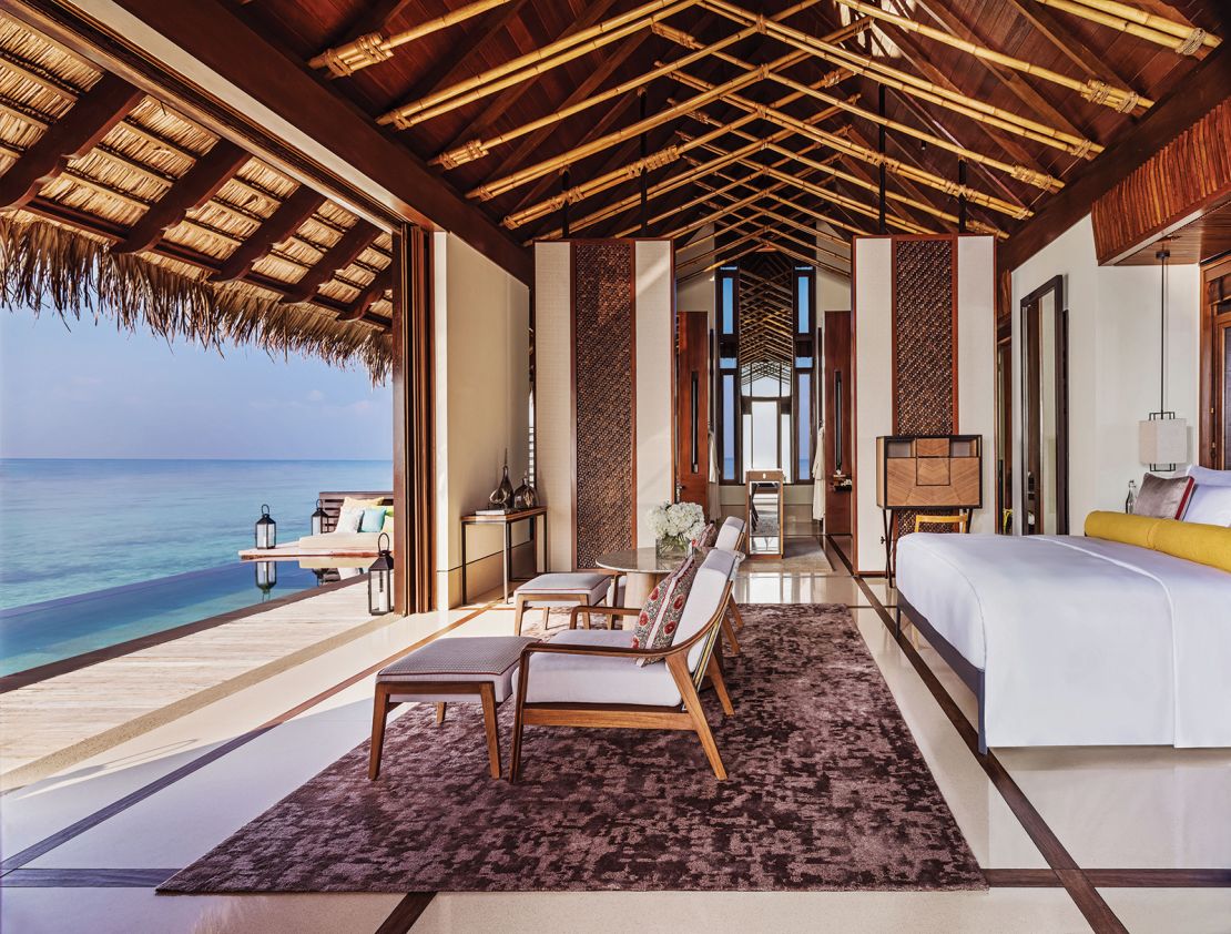 The One&Only Reethi Rah (pictured) had its doors open for most of 2020.