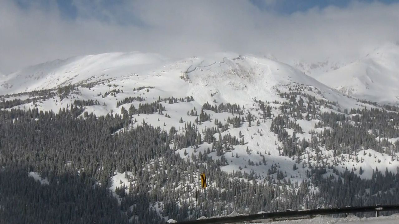 A snowboarder was caught and killed in an avalanche near Loveland Pass ski area Sunday.