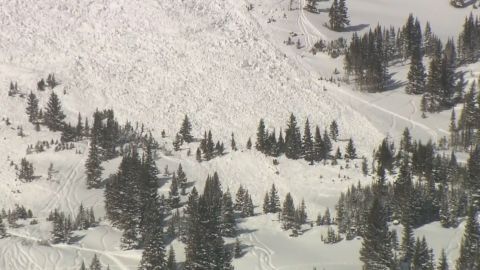 Two people were killed in separate avalanches in the Colorado mountains this weekend.