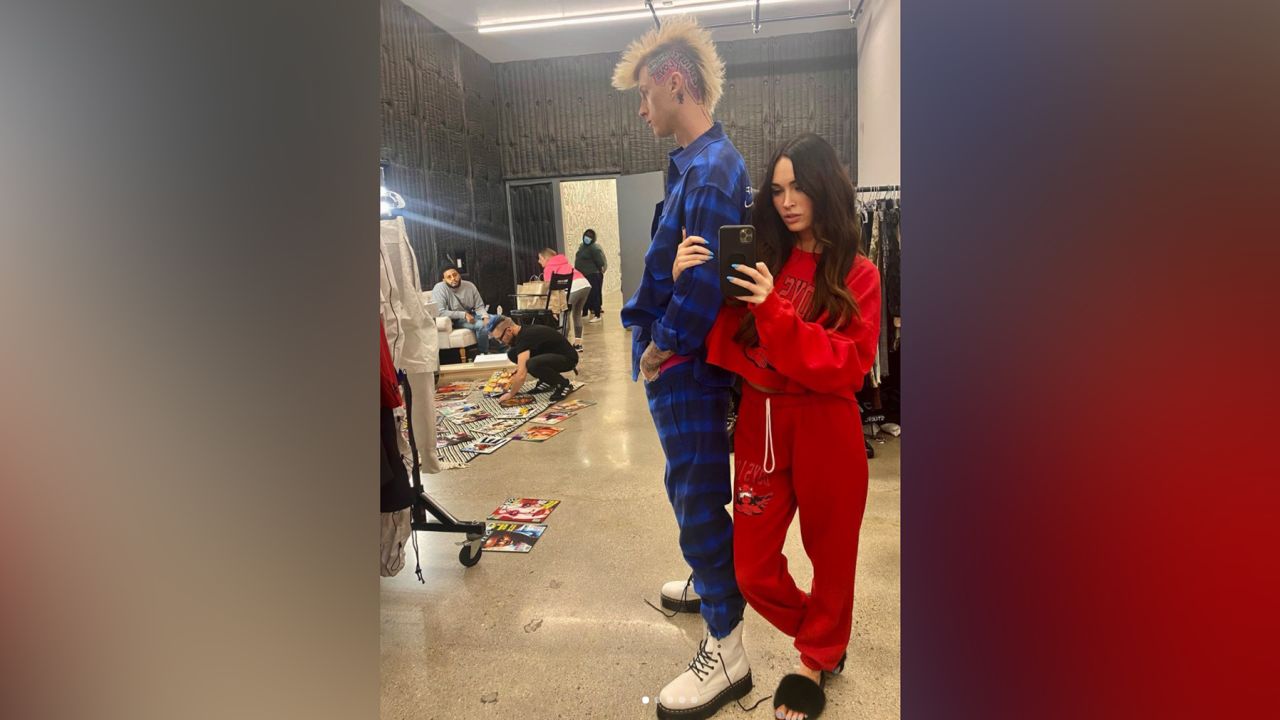 Machine Gun Kelly says he wears a vial with Megan Fox's blood around his neck