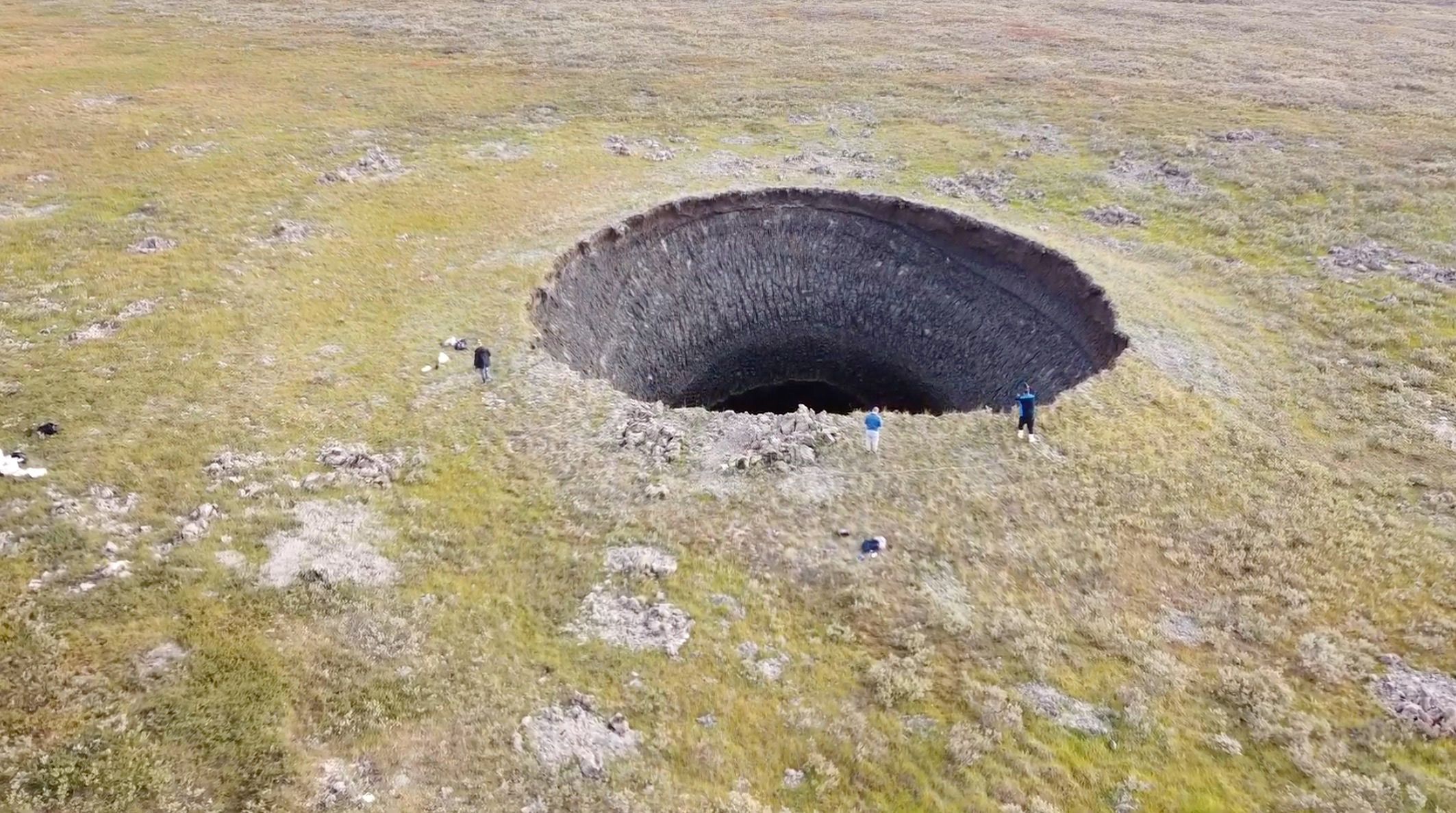 Climate change may be behind the massive craters forming in Siberia | CNN