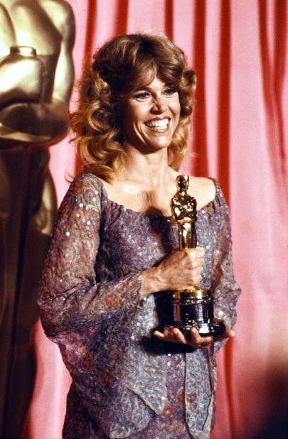 Fonda won her second Oscar in 1979 for her role in "Coming Home."