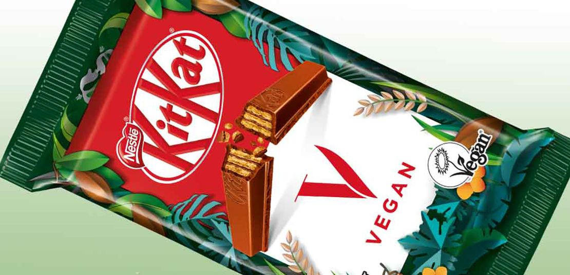 Nestlé is launching a vegan KitKat candy bar this year.