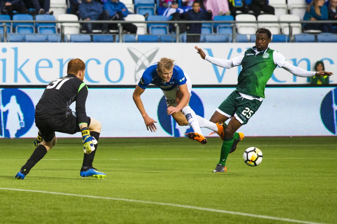 Erling Haaland spent two seasons developing at Molde before moving to Salzburg.