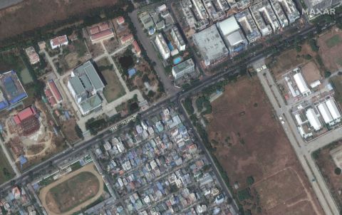 01 satellite images of Myanmar protests