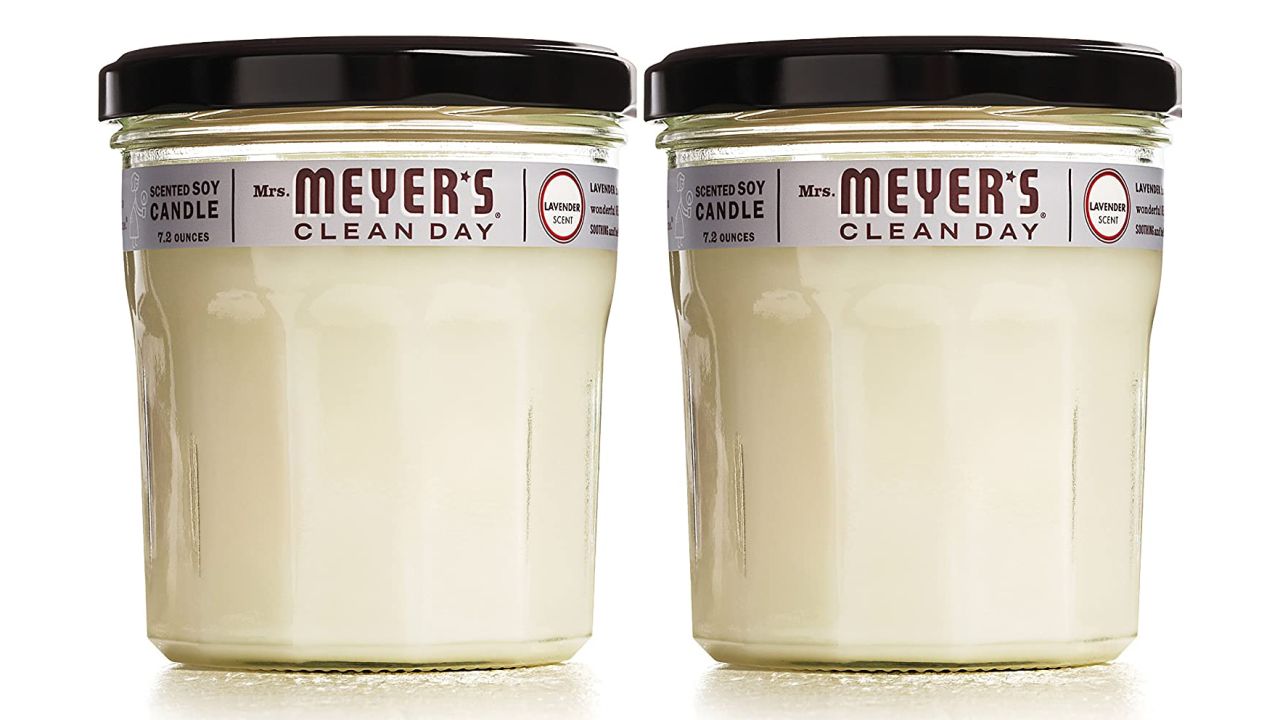 Mrs. Meyer's Clean Day Lavender-Scented Soy Aromatherapy Candle