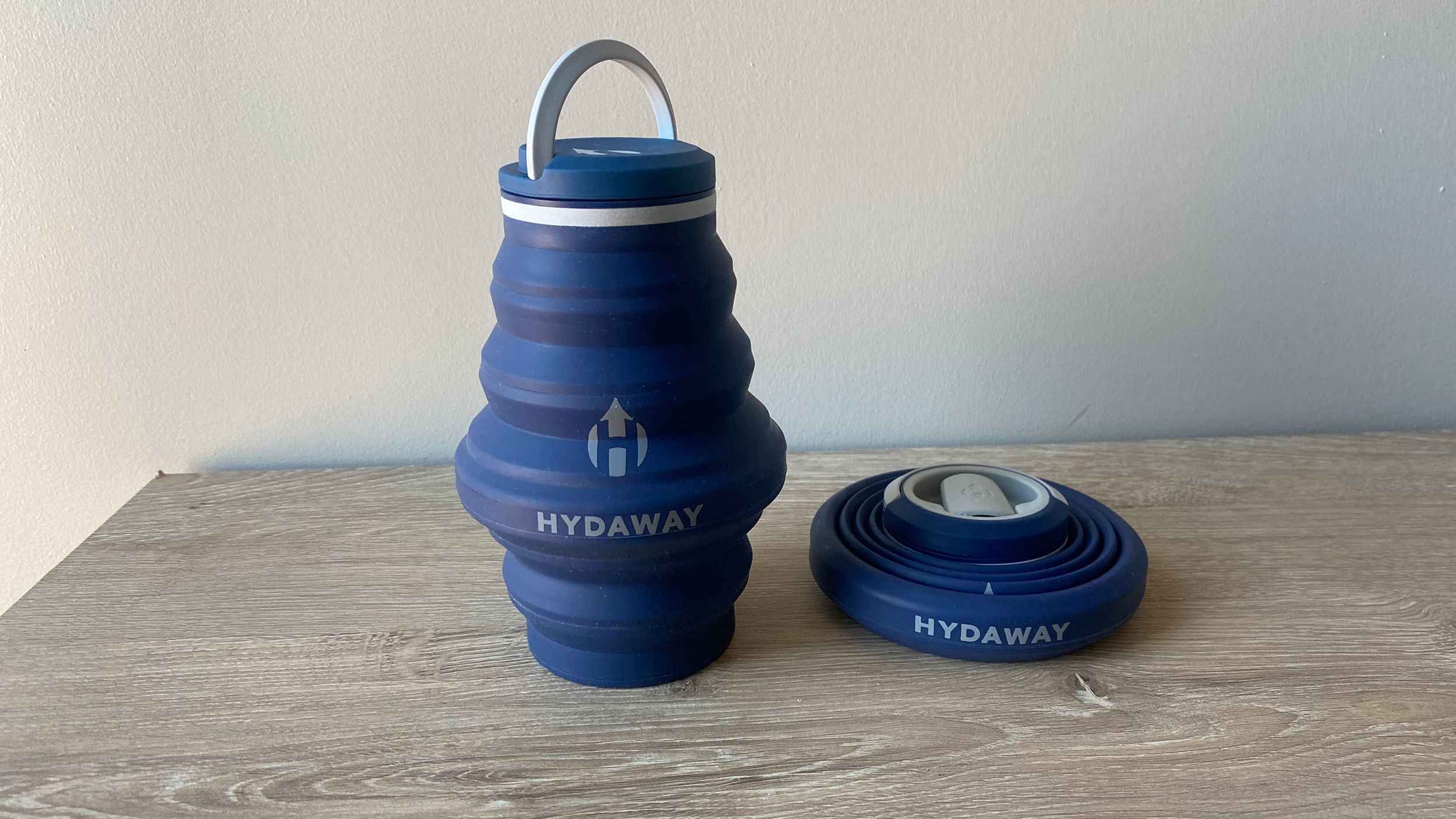 HYDAWAY Collapsible Water Bottle - 25oz I Reusable Water Bottle with Flip  Top Lid for Travel, Hiking…See more HYDAWAY Collapsible Water Bottle - 25oz
