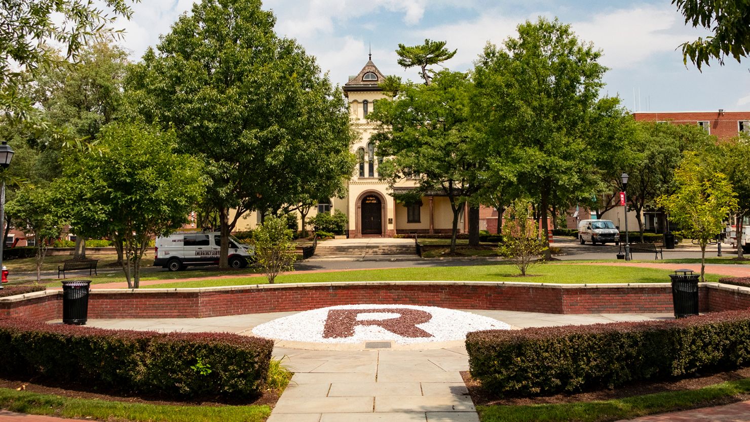 The Rutgers University campus in New Brunswick, New Jersey.