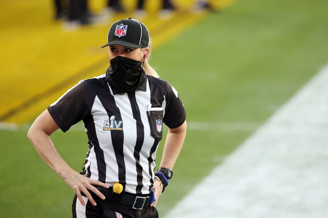 Having scaled the mountain as an NFL official, she'll be ready to go again next season.