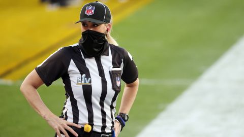 Having scaled the mountain as an NFL official, she'll be ready to go again next season.