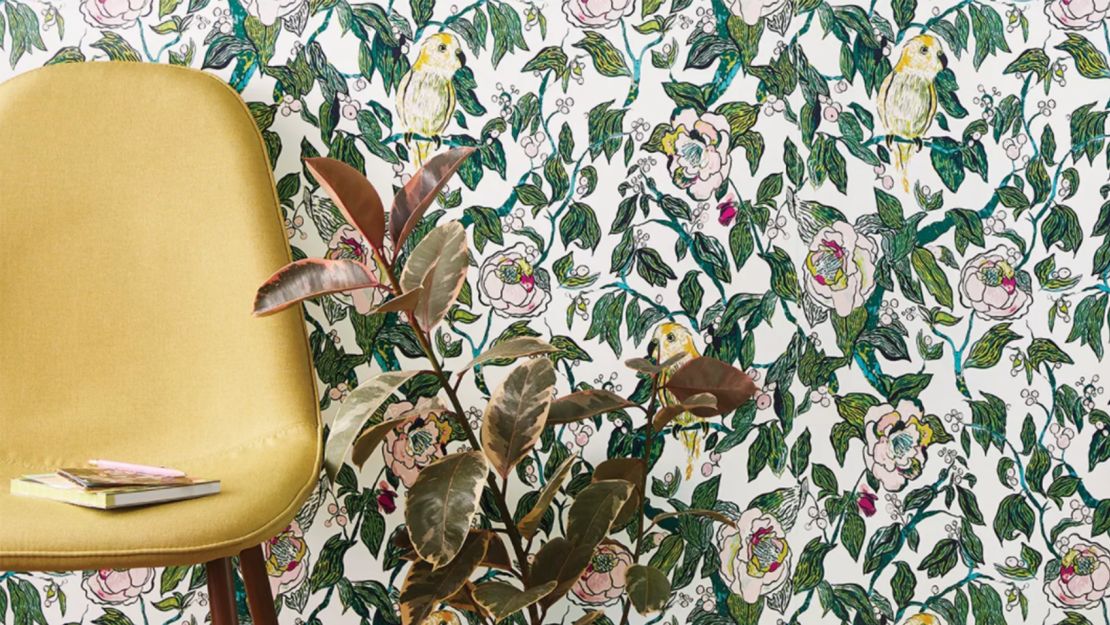 Opalhouse Canary Floral Peel & Stick Wallpaper