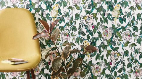 Opalhouse Canary Floral Peel & Stick Wallpaper