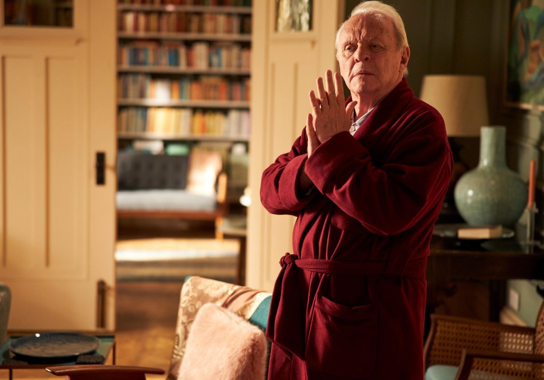 Anthony Hopkins in Floran Zeller's film adaptation of his stage play 'The Father.'