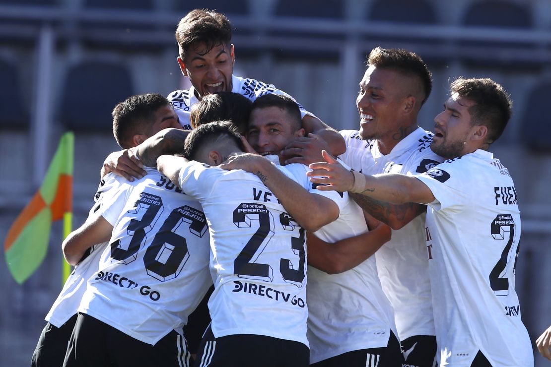 Pablo Solari is mobbed after his heroics.