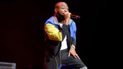 NEWARK, NEW JERSEY - OCTOBER 26: Davido performs onstage during the Power 105.1'S Powerhouse 2019 presented by AT&T at Prudential Center on October 26, 2019 in Newark, New Jersey. (Photo by Brad Barket/Getty Images for 105.1)