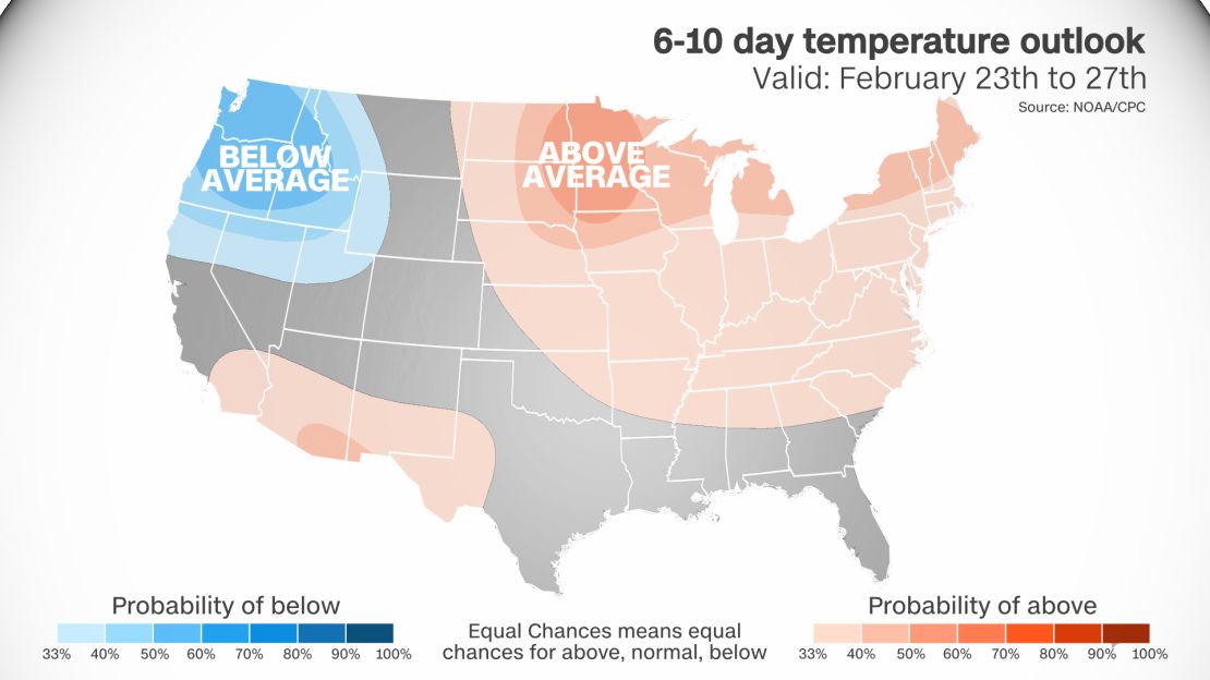weather above average temperatures outlook