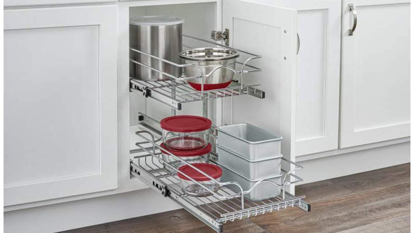 Kitchen Cabinet Organization Hack for Cords – The Cord Wrapper
