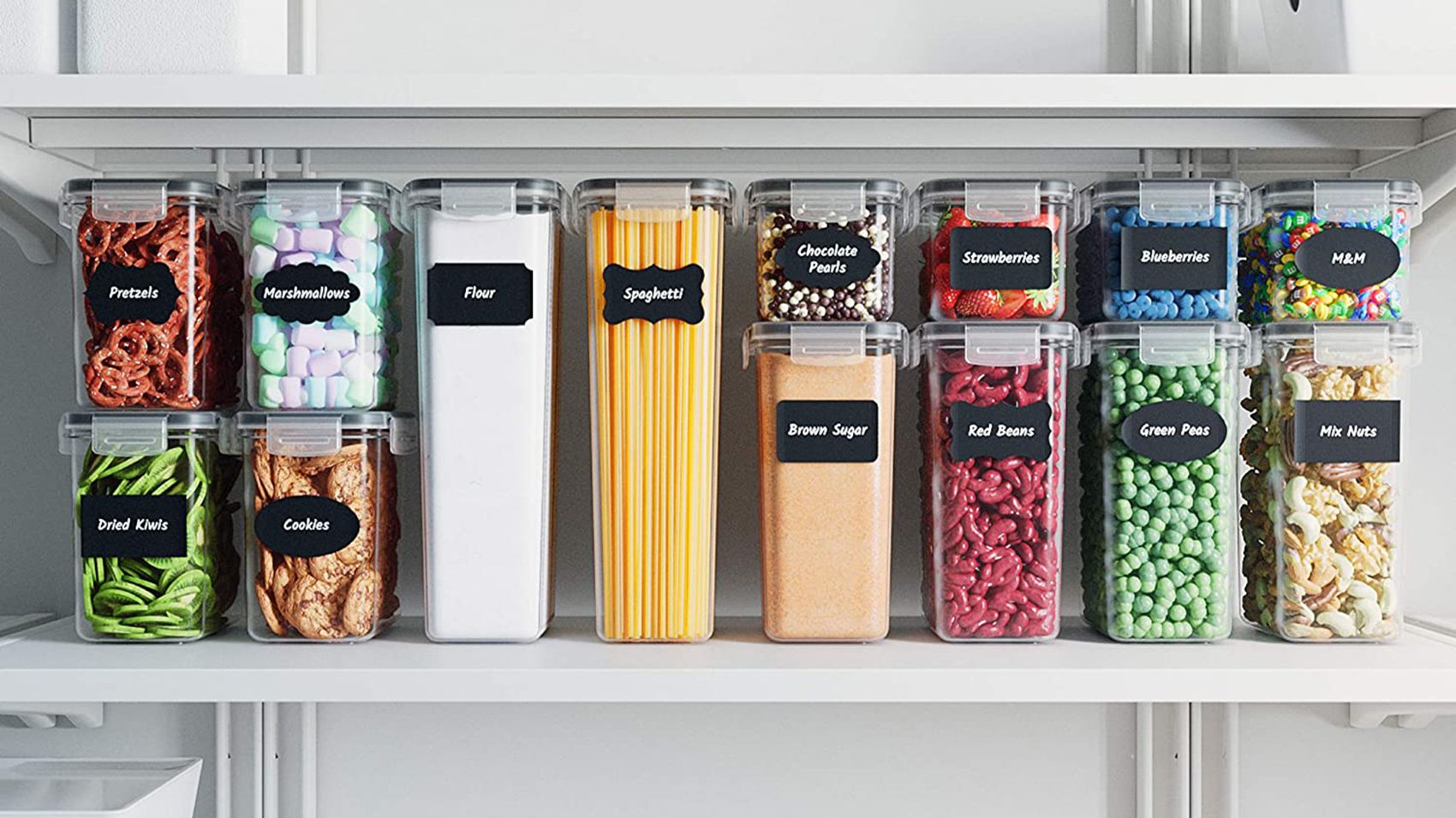 Using Containers to Organize Your Kitchen Simply & Aesthetically