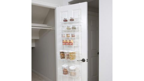 Smart Design Over-the-Door Adjustable Pantry Organizer 