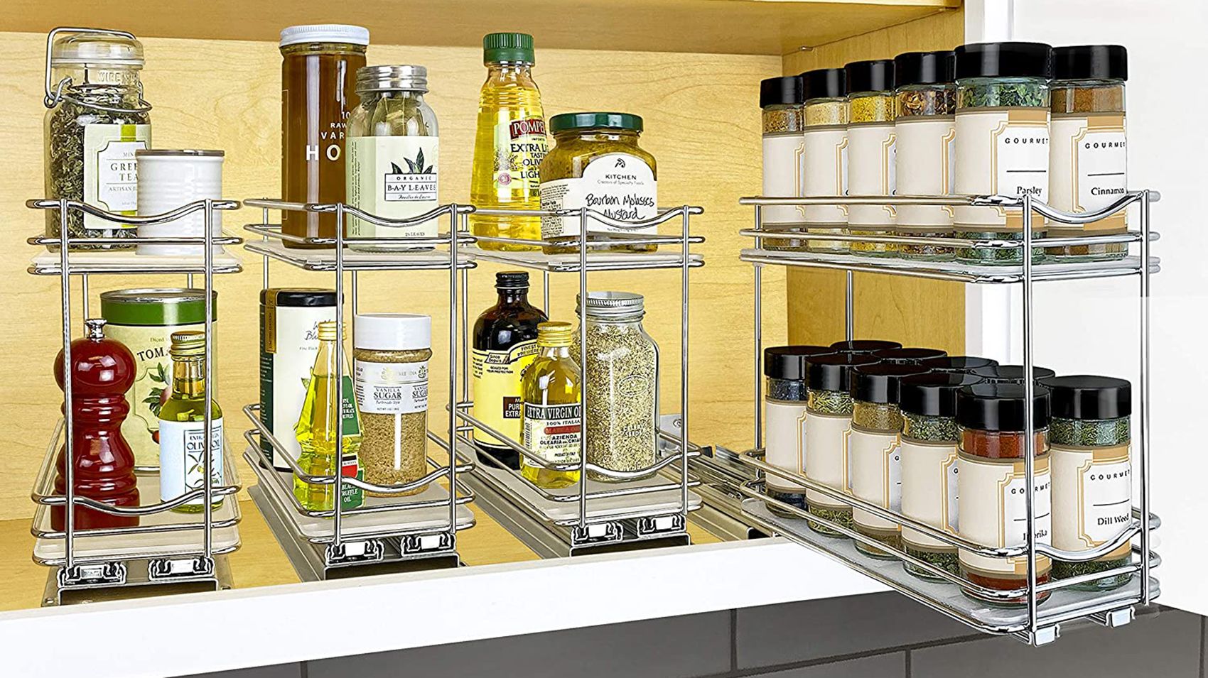 Kitchen Cabinet Organization Hack for Cords – The Cord Wrapper